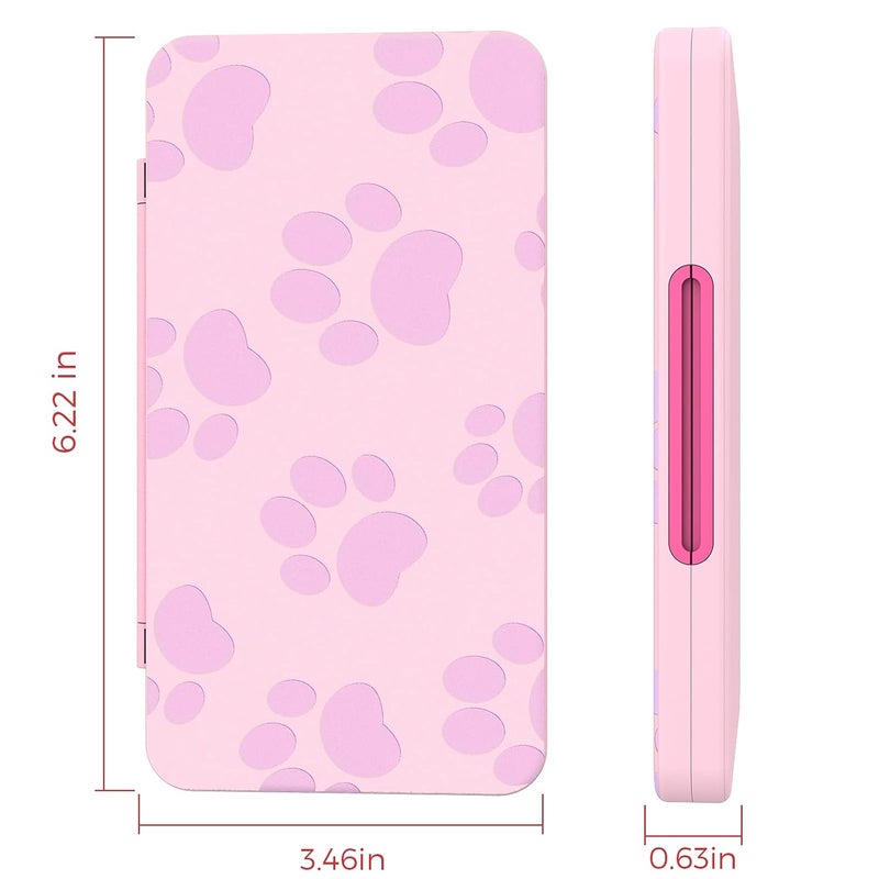 HEIYING Switch Game Card Case for Nintendo Switch 2 Accessories,Custom Pattern Memory Storage Holder with 24 Game Card Slots and 24 Micro SD Cards Slots - Image 5